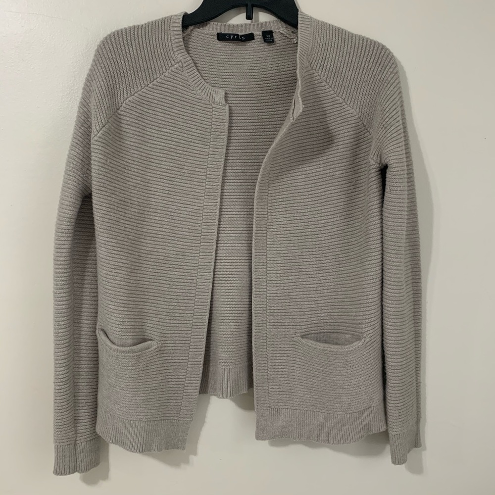 Ribbed Cardigan
